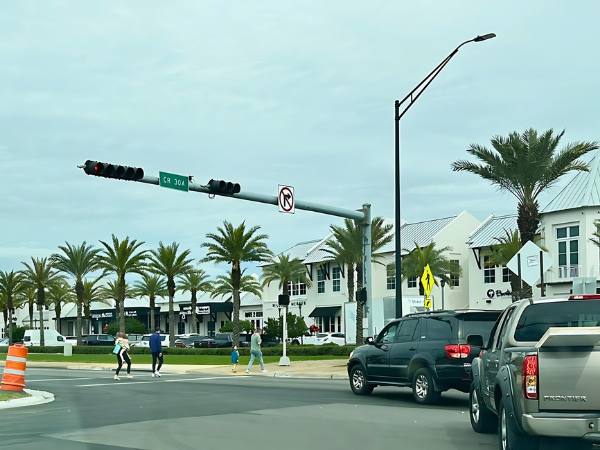 dangerous intersection in Inlet Beach